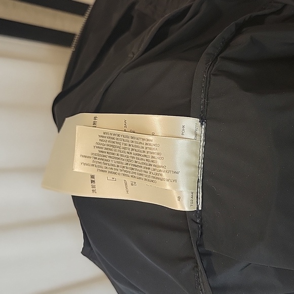 Burberry Brit‎ Womens Bomber Jacket, Black, Size L - Picture 8 of 16